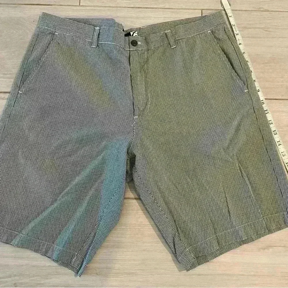 Sam’s Fifth Avenue black/white checkered shorts size 38